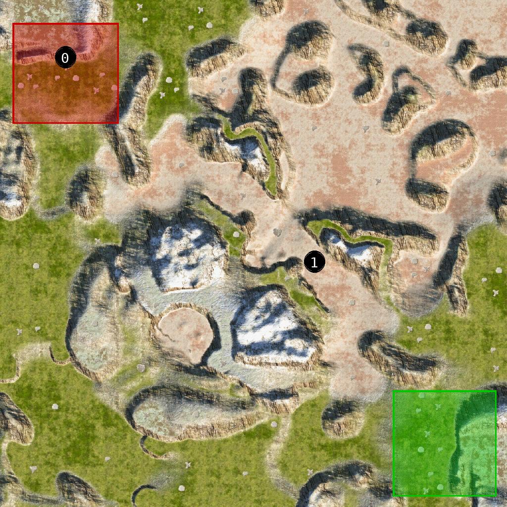 sat pic of Mountain Pass V4